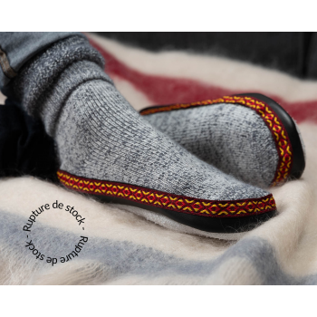 Chaussetons Mohair et Laine